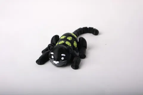 Jungle Panther Flexi — 3D printed flexi animal