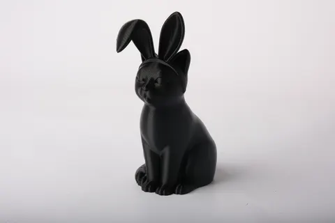 Kitty Bunny — 3D printed cat figurine