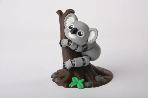 Koala Tree Flexi Toy — 3D printed flexi animal