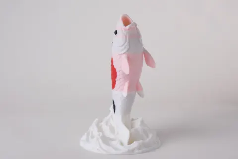 Koi Fish Vase — 3D printed figural vase