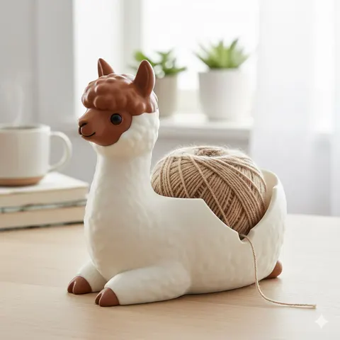 Lama Dish — 3D printed animal tray