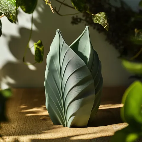 Leaf — 3D printed botanical sculpture