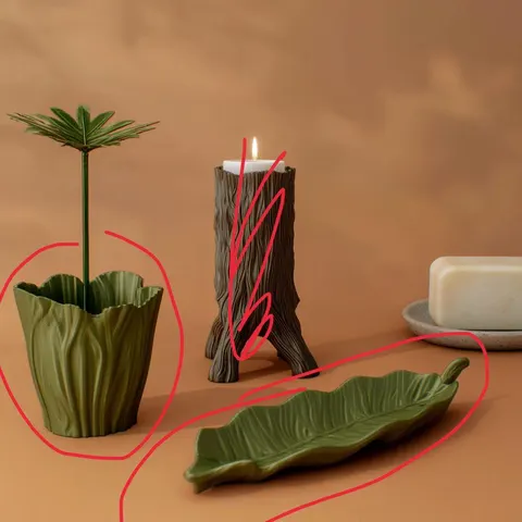 Leaf 5 — 3D printed botanical sculpture