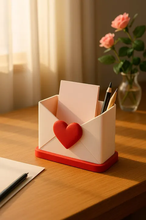 Letter Organizer — 3D printed desk organizer