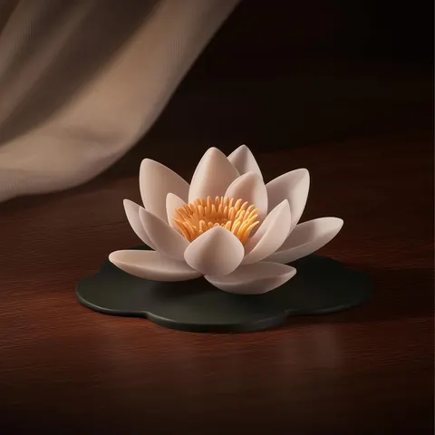 Lily — 3D printed botanical sculpture