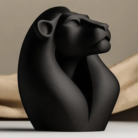 Lion — 3D printed animal figurine
