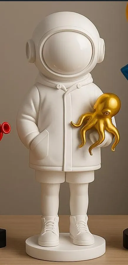 Little Astronaut — 3D printed bust sculpture