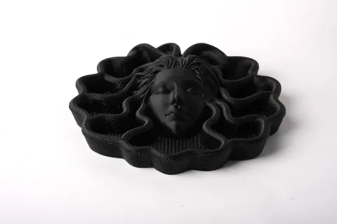 Medusa Wave Tray — 3D printed desk organizer