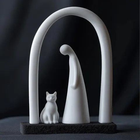 Meeting In Arch — 3D printed decor piece