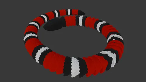Milk Snake — 3D printed flexi reptile