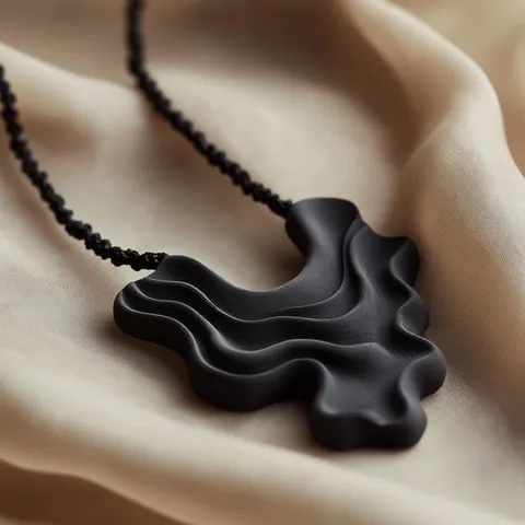 Клякса — 3D printed jewelry piece