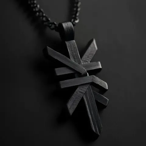 Крест — 3D printed wall decor piece