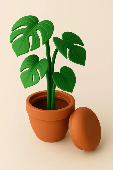 Пальма — 3D printed botanical tray
