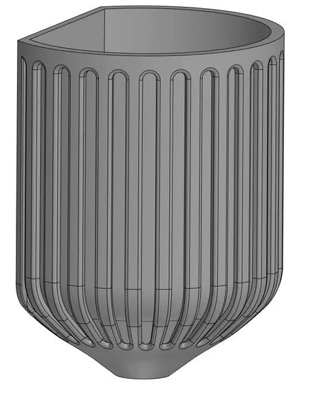 Подвесные Вазы — 3D printed botanical vase
