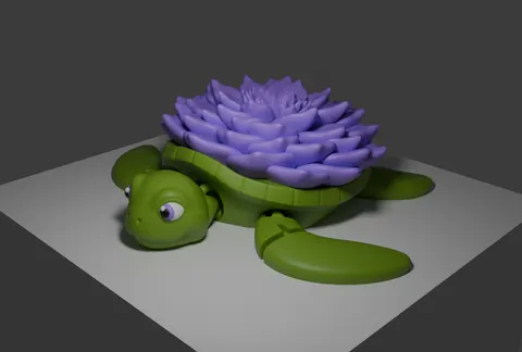 Черепаха — 3D printed animal figurine