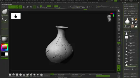 Ваза Клевер — 3D printed botanical vase