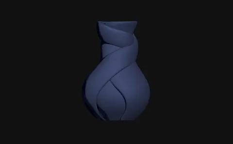 Ваза Ткань — 3D printed geometric vase