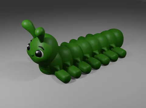 Гусеницафлекси — 3D printed flexi animal