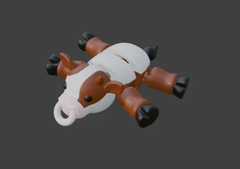 Корова — 3D printed flexi animal
