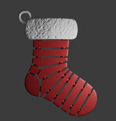 Носок — 3D printed seasonal flexi toy