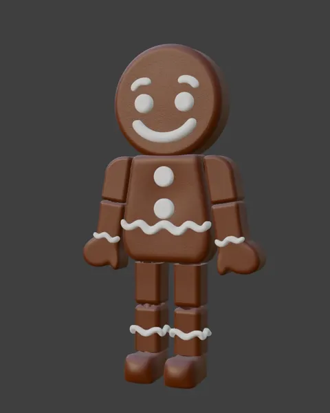 Печенье — 3D printed seasonal flexi toy