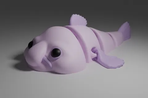 Рыбакапля — 3D printed animal figurine