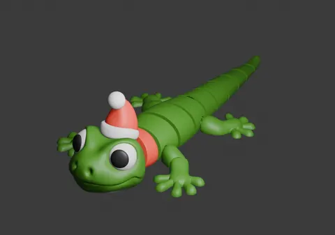 Ящерица — 3D printed seasonal flexi toy