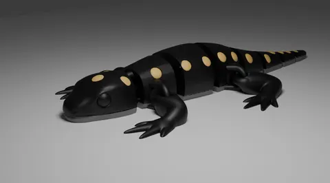 Ящерицафлекси — 3D printed flexi reptile