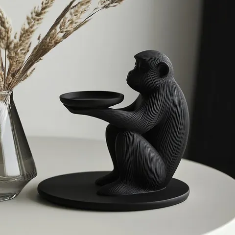 Monkey — 3D printed animal tray