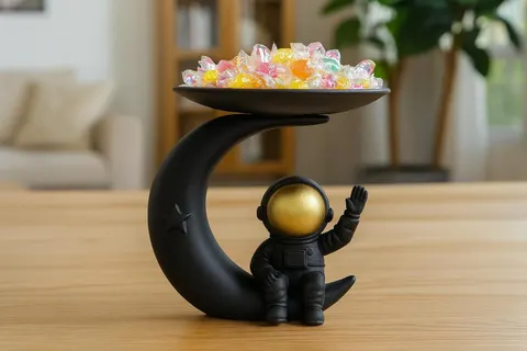 Moon Astronaut Stand — 3D printed desk organizer