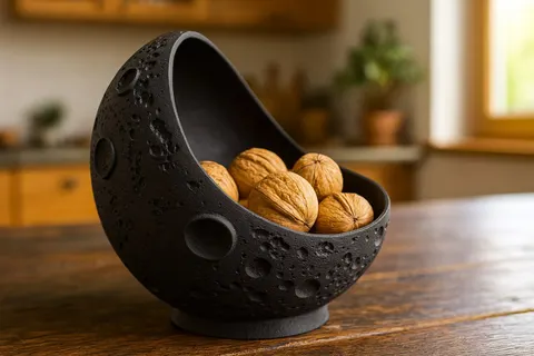 Moon Stand — 3D printed desk organizer