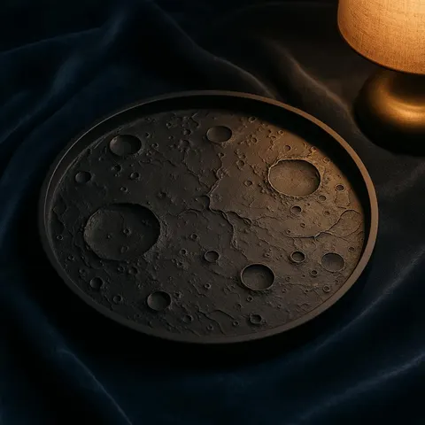 Moon Tray — 3D printed desk organizer