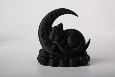 Moonbound Cat — 3D printed animal tray