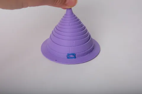 Multi-Layered Witch Hat Fidget Toy — 3D printed fidget toy