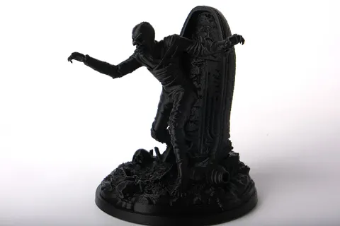 Mumia Bust — 3D printed gothic figurine