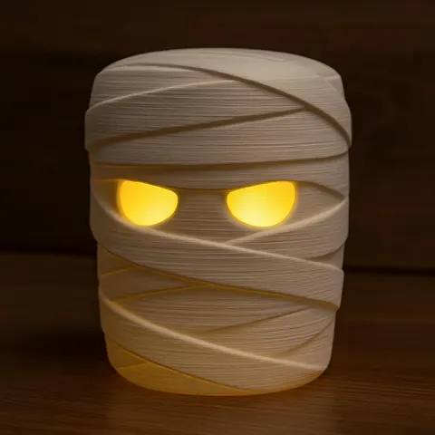 Mummy Candle Holder — 3D printed desk organizer