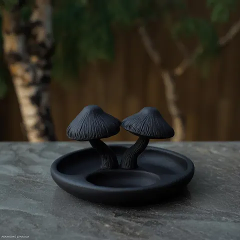 Mushroom Trray — 3D printed botanical tray