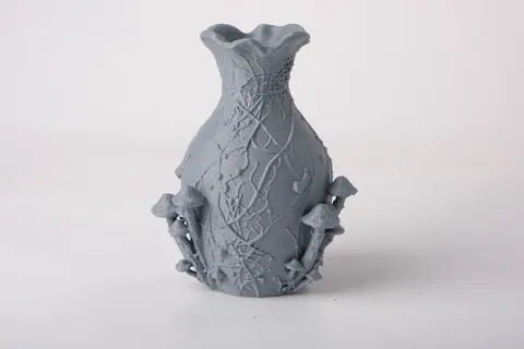 Mushroom Vine Vase — 3D printed seasonal vase