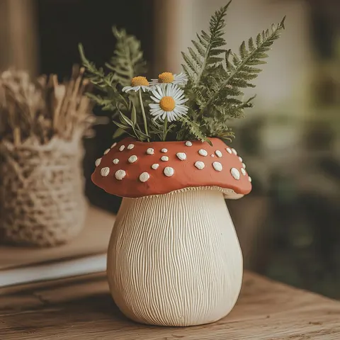 Mushrooms 4 — 3D printed botanical sculpture