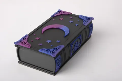 Mystical Moon Trinket Box — 3D printed desk organizer
