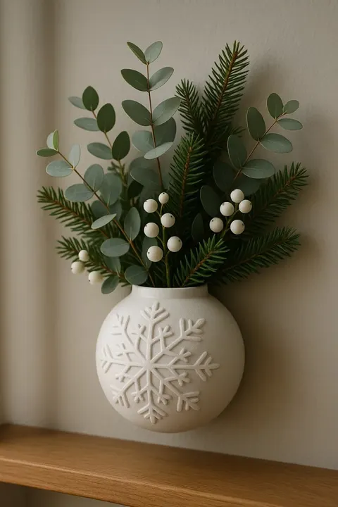 New Years Ball Vase — 3D printed seasonal vase