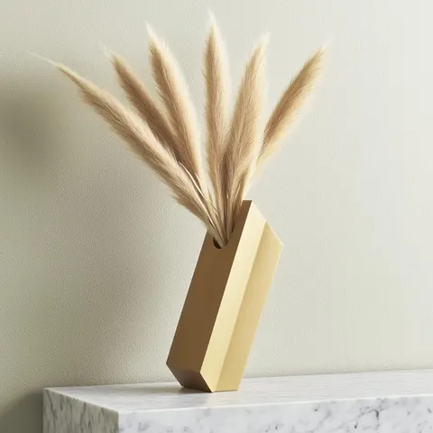 Oblique — 3D printed geometric vase