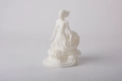 Ocean Goddess Sculpture — 3D printed bust sculpture