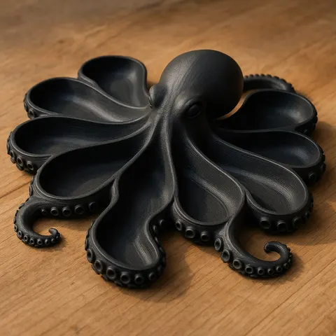 Octopus Stand — 3D printed animal tray