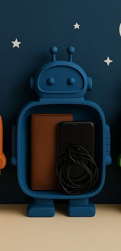 Organizer Robot — 3D printed desk organizer