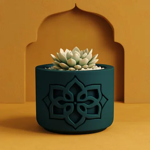 Oriental Vase 1 — 3D printed botanical vase