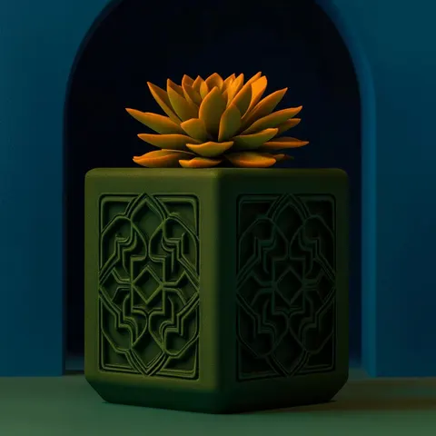 Oriental Vase 2 — 3D printed geometric vase