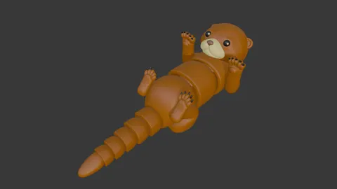 Otter — 3D printed flexi animal