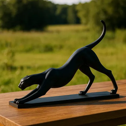 Panther In Grace — 3D printed flexi animal