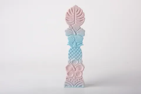 Pastel Tropical Totem — 3D printed animal figurine
